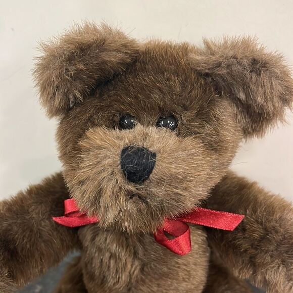 Playmakers Teddy Bear Collectors Series Tag Label Fully Jointed Adorable - Picture 2 of 8